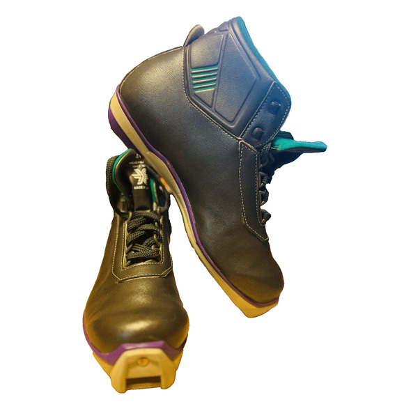 Heierling Cross Country Ski Boots Size EU 41 US 7.5 SNS Profil Gray/Teal Italy - Picture 2 of 9